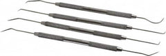 Value Collection - 4 Piece Precision Probe Set - Stainless Steel - Makers Industrial Supply