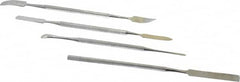 Value Collection - 4 Piece Spatula Set - Stainless Steel - Makers Industrial Supply