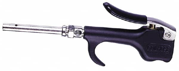 Coilhose Pneumatics - Safety Extension Tube Thumb Lever Blow Gun - 1/4 NPT, 36" Tube Length, Zinc - Makers Industrial Supply