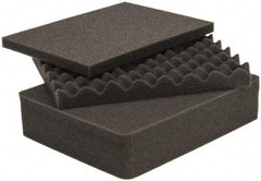 Pelican Products, Inc. - Tool Box Foam Replacement Foam Set - 7-53/64" Wide x 4-1/8" High, Black, For Fits Case No. 97-103-6 - Makers Industrial Supply