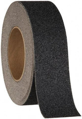 NMC - Black Solid Color Anti-Slip Vinyl Tape - 2" Wide x 60' Long x 0.02" Thick, General Traffic - Makers Industrial Supply