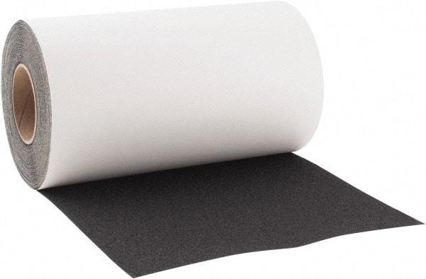 NMC - Black Solid Color Anti-Slip Vinyl Tape - 12" Wide x 60' Long x 0.05" Thick, Heavy/High Traffic - Makers Industrial Supply