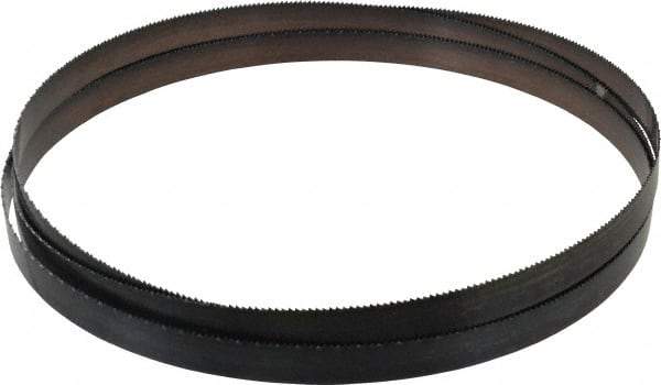 Disston - 10 TPI, 9' Long x 3/4" Wide x 0.032" Thick, Welded Band Saw Blade - Carbon Steel, Toothed Edge, Raker Tooth Set, Flexible Back, Contour Cutting - Makers Industrial Supply