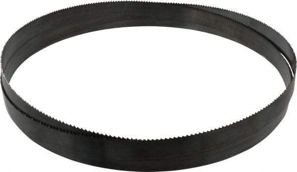 Disston - 6 TPI, 11' 6" Long x 1" Wide x 0.035" Thick, Welded Band Saw Blade - Carbon Steel, Toothed Edge, Raker Tooth Set, Flexible Back, Contour Cutting - Makers Industrial Supply