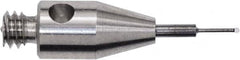 Renishaw - 0.0118 Inch Ball Diameter, Carbide Stem, M2 Thread, Ruby Point Ball Tip CMM Stylus - 0.0787 Inch Working Length, 0.01 Inch Stem Diameter, 0.3937 Inch Overall Length - Makers Industrial Supply