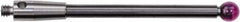 Renishaw - 0.1181 Inch Ball Diameter, Carbide Stem, M2 Thread, Ruby Point Ball Tip CMM Stylus - 1-1/16 Inch Working Length, 0.0787 Inch Stem Diameter, 1.1811 Inch Overall Length - Makers Industrial Supply