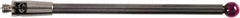 Renishaw - 0.1181 Inch Ball Diameter, Carbide Stem, M2 Thread, Ruby Point Ball Tip CMM Stylus - 1.4567 Inch Working Length, 0.0787 Inch Stem Diameter, 1.5748 Inch Overall Length - Makers Industrial Supply