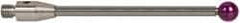 Renishaw - 0.1575 Inch Ball Diameter, Carbide Stem, M3 Thread, Ruby Point Ball Tip CMM Stylus - 1.4173 Inch Working Length, 0.0787 Inch Stem Diameter, 1.5748 Inch Overall Length - Makers Industrial Supply