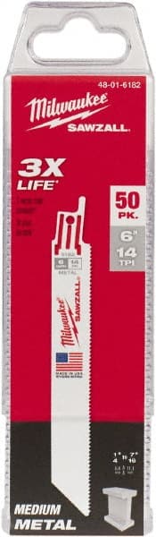 Milwaukee Tool - Steel Reciprocating Saw Blade - Makers Industrial Supply