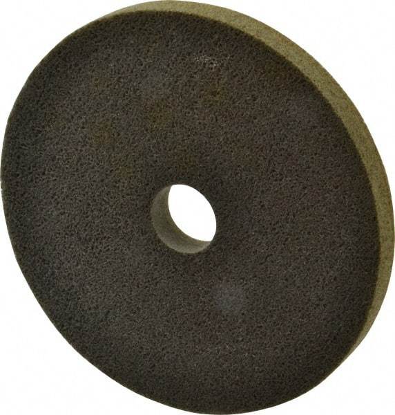 Standard Abrasives - 6" Diam, 1/2" Face Width, 1" Center Hole, Medium Grade, Aluminum Oxide Deburring Wheel - Unitized, Hard Density 8 Grade, 6,000 RPM - Makers Industrial Supply