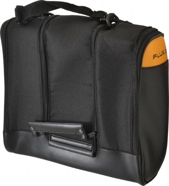 Fluke - Black/Yellow Electrical Test Equipment Case - Use with Fluke Premium Meters - Makers Industrial Supply