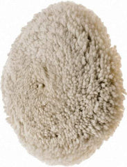 Dico - 7" Diam 100% Wool Bonnet Pad - 1" Pile - Makers Industrial Supply