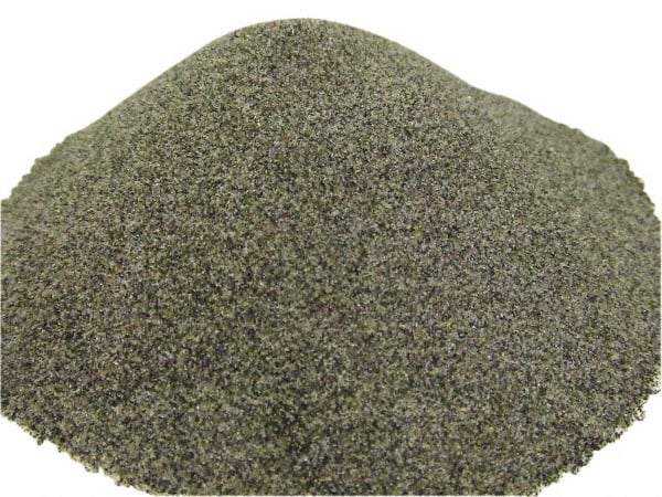 Made in USA - Fine Grade Angular Aluminum Oxide - 400 Grit, 9 Max Hardness, 50 Lb Box - Makers Industrial Supply