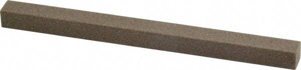 Norton - 4" Long x 1/4" Wide x 1/4" Thick, Aluminum Oxide Sharpening Stone - Square - Makers Industrial Supply