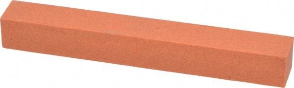 Norton - 4" Long x 1/2" Wide x 1/2" Thick, Aluminum Oxide Sharpening Stone - Square - Makers Industrial Supply