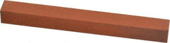 Norton - 4" Long x 3/8" Wide x 3/8" Thick, Aluminum Oxide Sharpening Stone - Square - Makers Industrial Supply