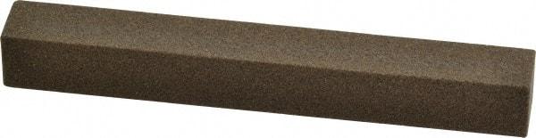 Norton - 4" Long x 1/2" Wide x 1/2" Thick, Aluminum Oxide Sharpening Stone - Square - Makers Industrial Supply