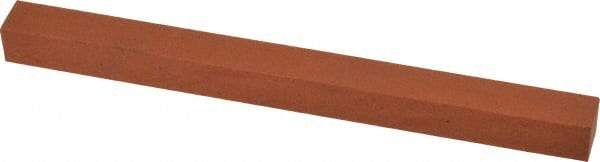 Norton - 6" Long x 1/2" Wide x 1/2" Thick, Aluminum Oxide Sharpening Stone - Square, Fine Grade - Makers Industrial Supply