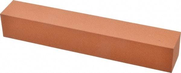 Norton - 6" Long x 1" Wide x 1" Thick, Aluminum Oxide Sharpening Stone - Square, Fine Grade - Makers Industrial Supply