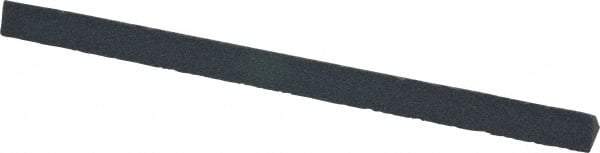 Norton - 4" Long x 1/4" Wide x 1/4" Thick, Silicon Carbide Sharpening Stone - Triangle, Fine Grade - Makers Industrial Supply