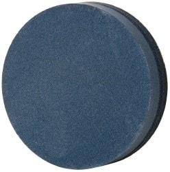 Norton - 4" Long x 1" Diam x 1" Thick, Silicon Carbide Sharpening Stone - Round, Coarse, Fine Grade - Makers Industrial Supply