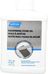 Norton - Sharpening Stone Oil Container Size Range: 16 oz. - 31.9 oz. Food Grade: NonFoodGrade - Makers Industrial Supply