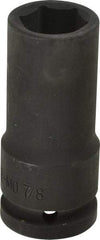 Blackhawk by Proto - 3/4" Drive 7/8" Deep Impact Socket - 6 Points, 3-1/4" OAL - Makers Industrial Supply