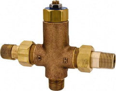 Bradley - Wash Fountain Thermo Static Mixing Valve - For Use with Bradley Foot-Controlled Wash Fountains - Makers Industrial Supply