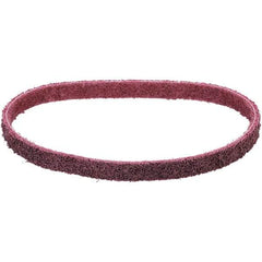 Dynabrade - 3/4" Wide x 18" OAL, Aluminum Oxide Abrasive Belt - Aluminum Oxide, Medium, Nonwoven, Series SC-BS - Makers Industrial Supply