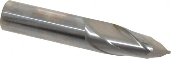 Magafor - 1/2" Body Diam, 90°, 2-3/4" OAL, Solid Carbide Spotting Drill - Makers Industrial Supply