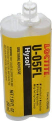 Loctite - 50 mL Cartridge Two Part Urethane Adhesive - 5 min Working Time, 3,110 psi Shear Strength, Series U-05FL - Makers Industrial Supply