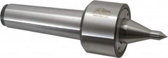 Riten - MT5 Taper Shank, 3-1/16" Head Diam 9,000 Lb Capacity Live Center - 5,000 Max RPM, 2-3/32" Head Length, 1/2" Point Diam, 2-1/2" Point Len, 1,100 Lb Max Workpc, 11-3/8" OAL, 15/16" Long Tip, Long Point - Makers Industrial Supply