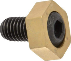 Gibraltar - 1" Hex, 1/2-13 Stud Thread, Symmetrical Hex Clamp - 0.11" Hex Height, 29/32" Thread Length, 10 Clamps - Makers Industrial Supply