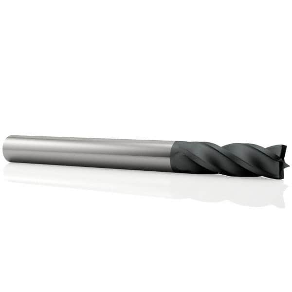 OSG - 14mm, 30mm LOC, 14mm Shank Diam, 89mm OAL, 4 Flute, Solid Carbide Square End Mill - Single End, TiAlN Finish, Spiral Flute, 30° Helix, Centercutting, Right Hand Cut, Right Hand Flute, Series 404 - Makers Industrial Supply