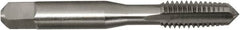 Vermont Tap & Die - 1-8 UNC 3/3B 4 Flute Bright Finish High Speed Steel Straight Flute Standard Hand Tap - Taper, Right Hand Thread, 5-1/8" OAL, 2-1/2" Thread Length, H4 Limit, Oversize - Exact Industrial Supply