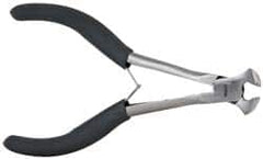 Value Collection - 5-1/2" OAL, End Cutting Pliers - 1/2" Jaw Length x 9/16" Jaw Width, Plastic Coated Handle - Makers Industrial Supply