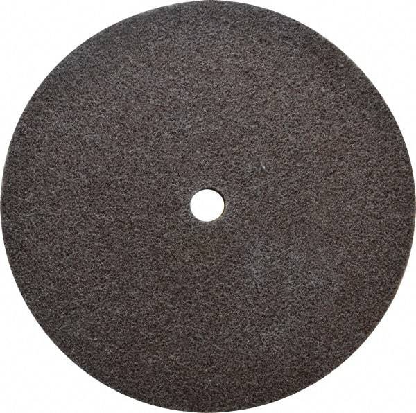 3M - 6" Diam, 1/2" Face Width, 1/2" Center Hole, Medium Grade, Aluminum Oxide Deburring Wheel - Unitized, Hard Density 7 Grade, 7,500 RPM - Makers Industrial Supply