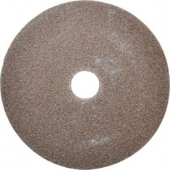 3M - 6" Diam, 1" Face Width, 1" Center Hole, Medium Grade, Aluminum Oxide Deburring Wheel - Unitized, Hard Density 7 Grade, 7,500 RPM - Makers Industrial Supply