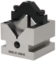 SPI - 1-3/8" Max Capacity, 90° Angle, Hardened Steel V-Block - 2-1/2" Long x 2-1/2" Wide x 2" High, Sold as Individual - Makers Industrial Supply