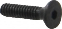 Value Collection - #2-56 UNC Hex Socket Drive, 82° Flat Screw - Alloy Steel, Black Oxide Finish, Fully Threaded, 3/8" OAL - Makers Industrial Supply