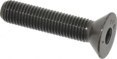 Value Collection - 5/16-24 UNF Hex Socket Drive, 82° Flat Screw - Alloy Steel, Black Oxide Finish, Fully Threaded, 1-1/2" OAL - Makers Industrial Supply