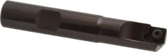 Kennametal - 1/2" Cut Diam, 7.11mm Max Depth of Cut, 1/2" Shank Diam, 3" OAL, Indexable Square Shoulder End Mill - SDEB 2615. Inserts, Cylindrical Shank, 0° Lead Angle - Makers Industrial Supply