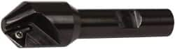 Kennametal - 0.83" Max Cut Diam, 0.27" Min Cut Diam, 7.62mm Max Depth of Cut, Indexable Chamfer and Angle End Mill - 1 Insert, TPGM 2151 Insert Style, 3" Overall Length, Straight Shank - Makers Industrial Supply