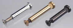 Made in USA - 1/4-20 Thread Barrel, Slotted/Phillips Drive, Stainless Steel Sex Bolt & Binding Post - 3/4" Long Barrel, Grade 18-8 - Makers Industrial Supply