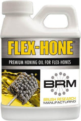 Brush Research Mfg. - Flex-Hone, 1 Qt Bottle Honing Fluid - Straight Oil, For Cutting - Makers Industrial Supply