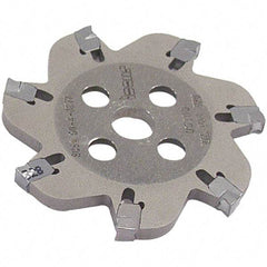 Iscar - Arbor Hole Connection, 0.106" Cutting Width, 0.413" Depth of Cut, 50mm Cutter Diam, 8mm Hole Diam, 7 Tooth Indexable Slotting Cutter - SGSA Toolholder, GSAN 3 Insert, Right Hand Cutting Direction - Makers Industrial Supply