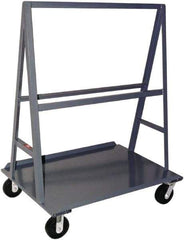 Jamco - 2,000 Lb Capacity Steel Panel Truck - 36" OAW, Phenolic Casters - Makers Industrial Supply