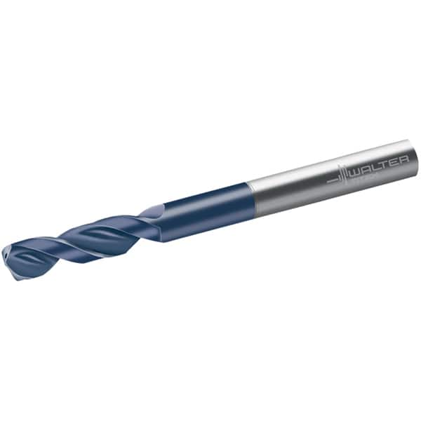 Walter-Titex - 11mm 150° Spiral Flute Solid Carbide Screw Machine Drill Bit - Makers Industrial Supply