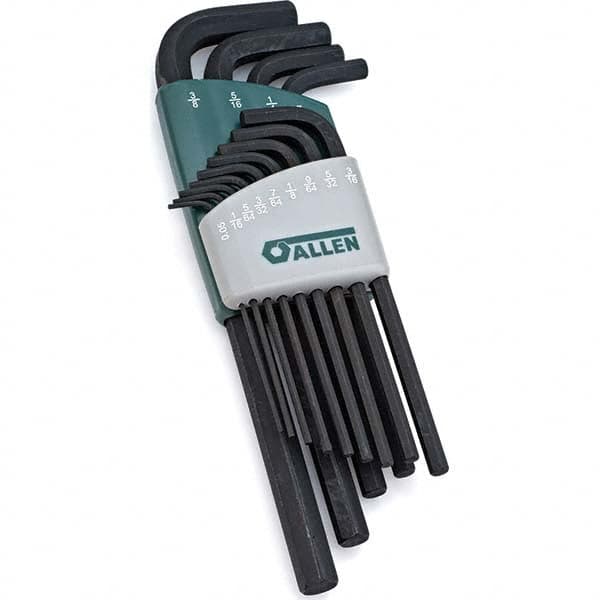 Allen - Hex Key Sets Tool Type: Hex Handle Type: L-Key Long Arm - Makers Industrial Supply