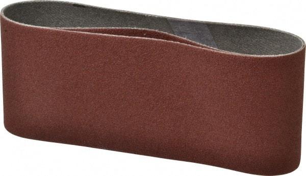 Porter-Cable - 2-1/2" Wide x 14" OAL, 100 Grit, Aluminum Oxide Abrasive Belt - Aluminum Oxide, Fine, Coated, X Weighted Cloth Backing - Makers Industrial Supply